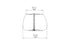 Blinde Design Stitch 75Concrete Planter - Graphite Finish - BLD.1.P.STI.75.Y.GH